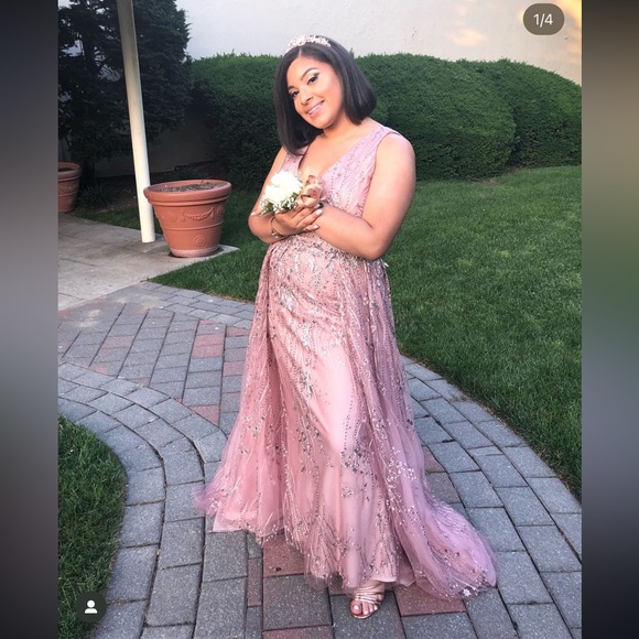 Lara Gown / Prom Dress - $700 VALUE Size 12 - Picture 5 of 13